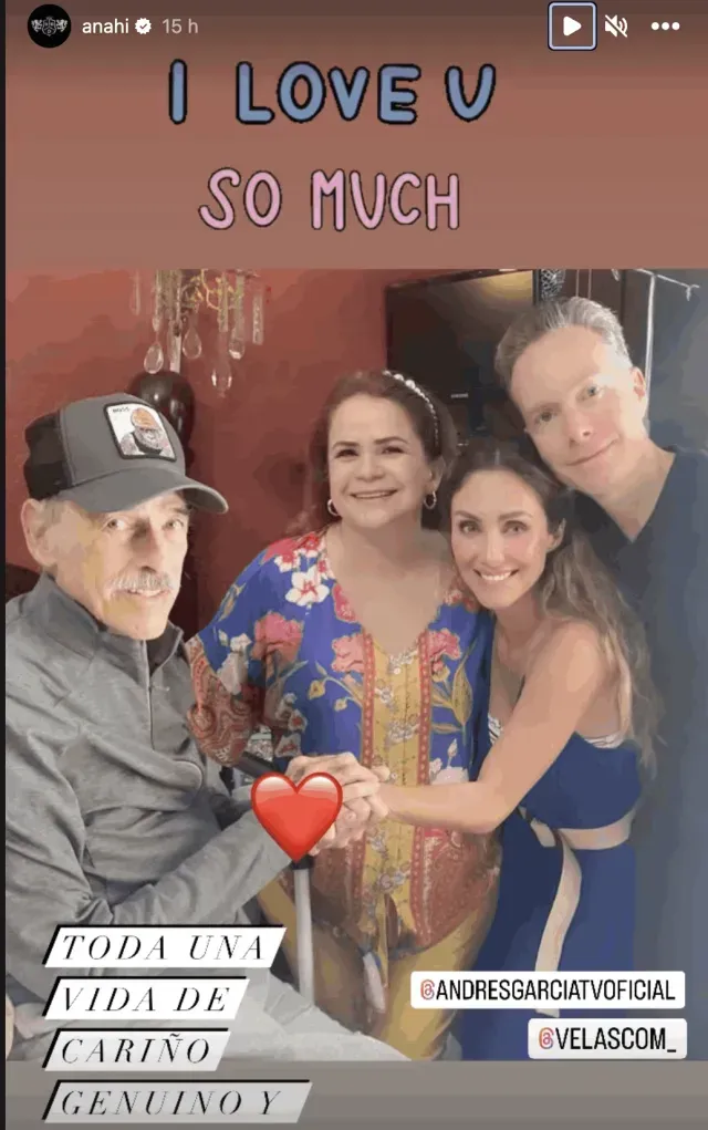 Andres García y Anahí se reúnen en Acapulco