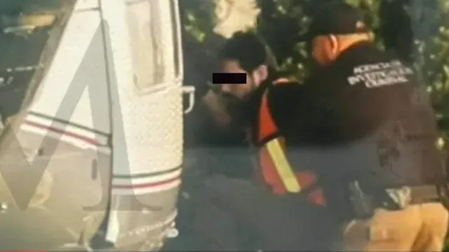 Ovidio Guzmán, durante su traslado, después de su detención. Foto: Cuartoscuro