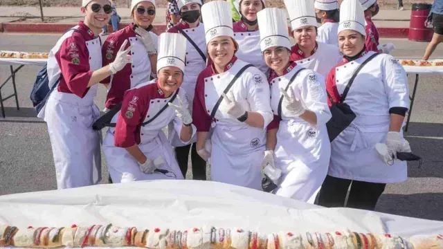 La Rosca de Reyes más grande del mundo
