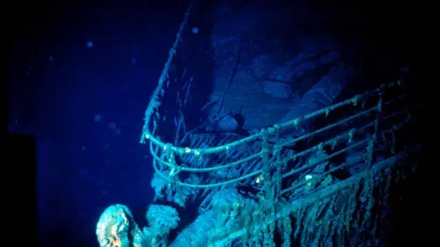 Video inédito del Titanic en el fondo del mar