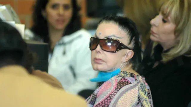 Irma Serrano en el reclusorio en Santa Martha Acatitla