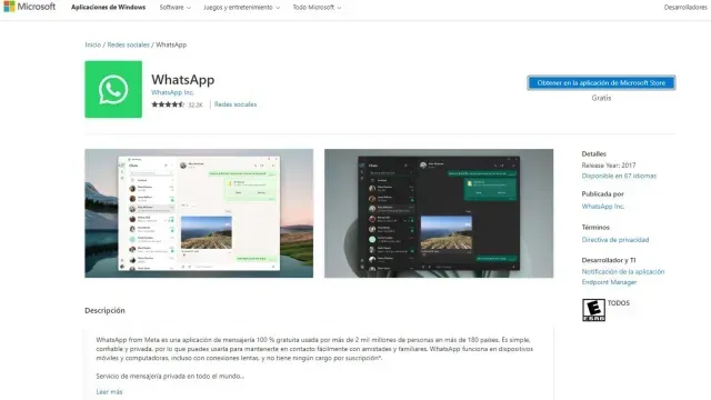 Así puedes descargar WhatsApp en Windows