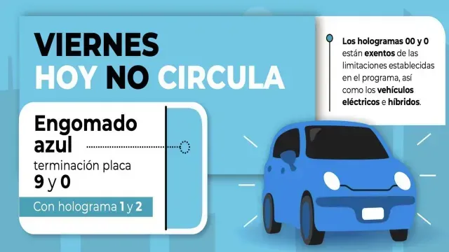 Estos son loe vehículos que no circularán el 31 de marzo del 2023
