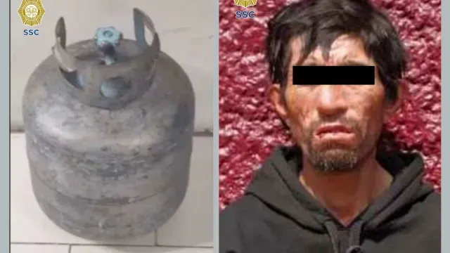 Detienen a sujeto que asaltó a repartidor de gas