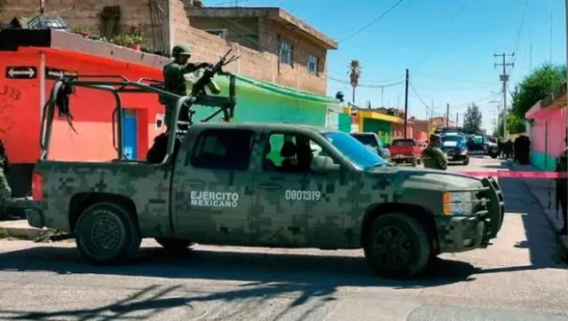 Elementos del Ejército resguardan la zona