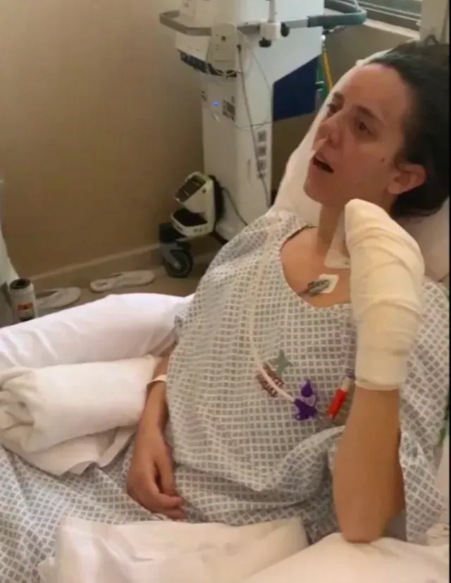 Sandra Paola se aferró a la vida tras ataque de su expareja. Foto N+