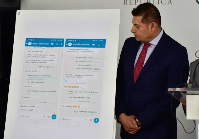 Mensajes presentados por el senador Armenta