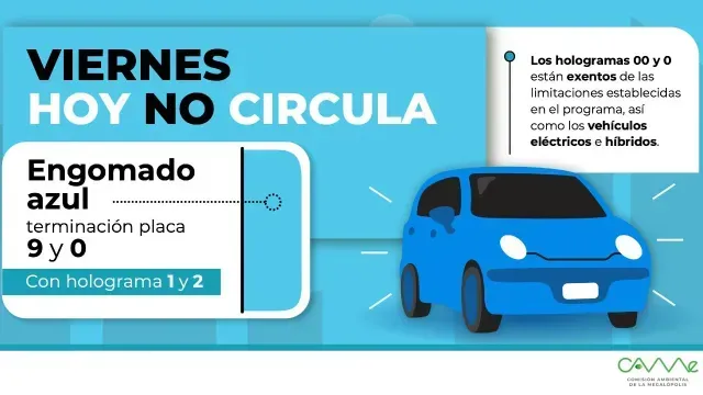 Hoy No Circula Viernes 2 de Junio del 2023: CDMX y Edomex