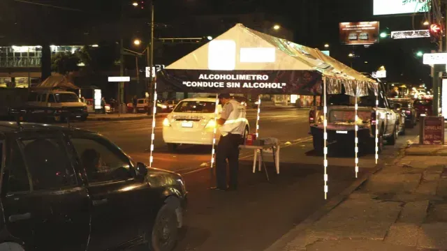 El alcoholímetro funcionará las 24 horas a partir del 1º de diciembre.