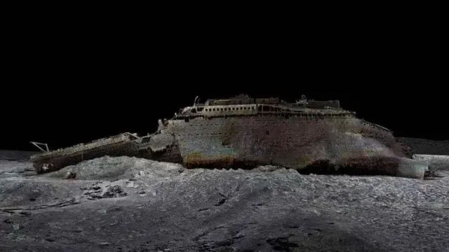 Los restos del Titanic reposan a unos 3800 metros de profundidad. Foto: Twitter @ alertanoti
