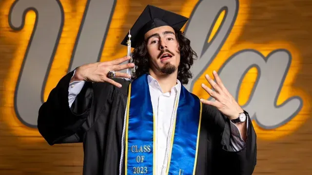 Jaime Jáquez Jr. en la Universidad de UCLA