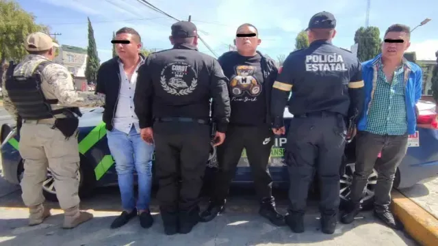 Los tres detenidos fueron remitidos a la agencia del ministerio público.