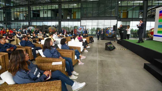 Mikel Arriola Peñalosa, presidente de la Liga BBVA MX durante la presentación del protocolo