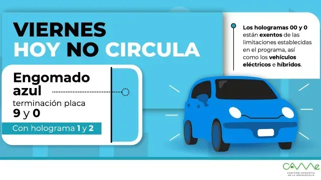 Hoy No Circula Viernes 30 de Junio del 2023: CDMX y Edomex