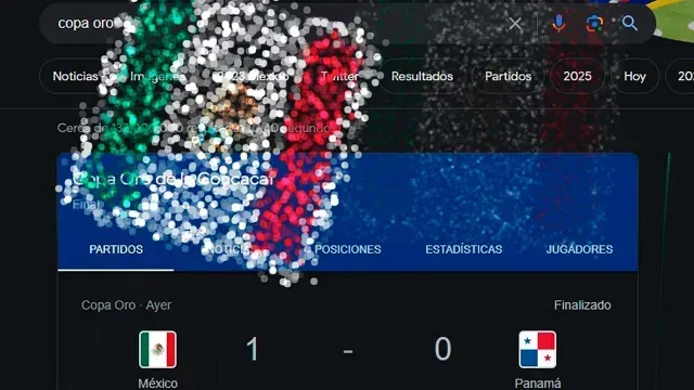 Google festeja campeonato de México ante Panamá en Copa Oro
