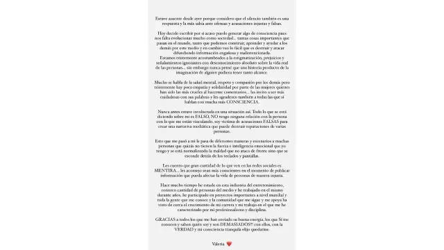 Valeria Duque confirma que no tiene ninguna relación con Rauw Alejandro