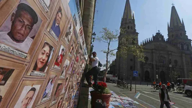 Acciones para denunciar la desaparición de miles de personas en Jalisco
