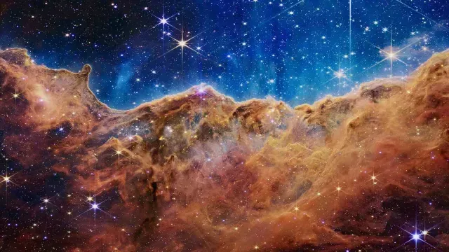 Nebulosa Carina fotografiada por el James Webb
