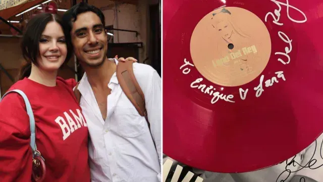 Lana del Rey con un fanático en La Merced, CDMX