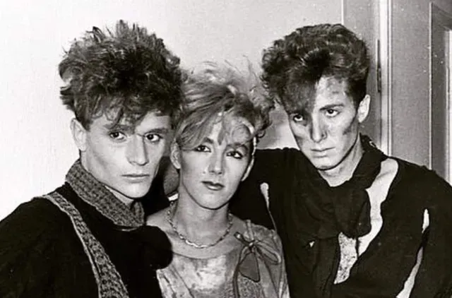 El grupo Mecano tras una presentación en los ochenta