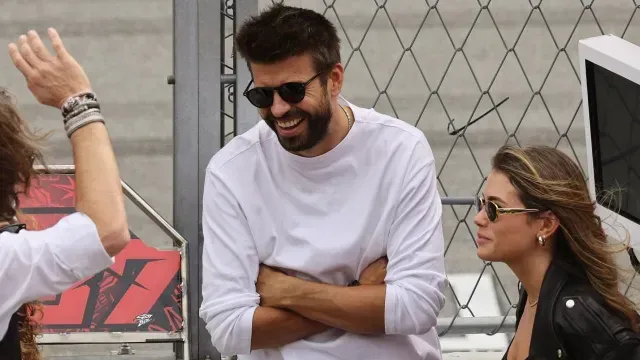 Piqué y Clara Chía en un evento en Barcelona