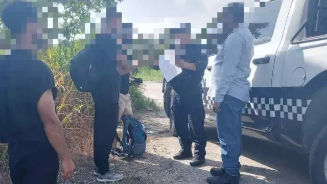 SSP resguarda a iraquíes en Ixhuatlán del Sureste