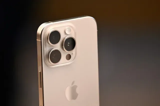 Iphone 15 en exhibición en California
