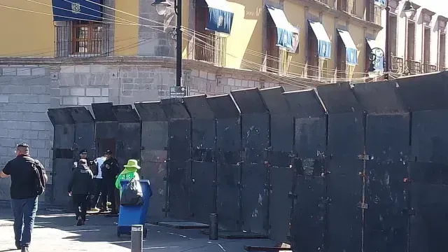 Blindan edificios del Centro Histórico