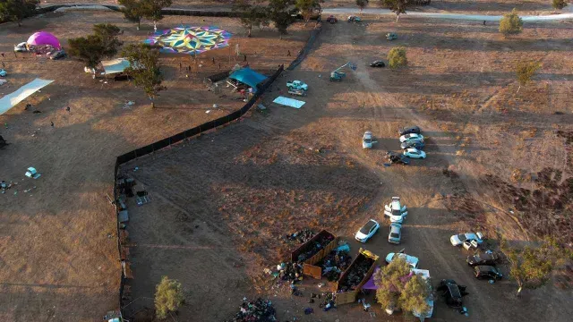 Así luce el sitio del Festival Supernova en Israel, tras ataque de Hamás