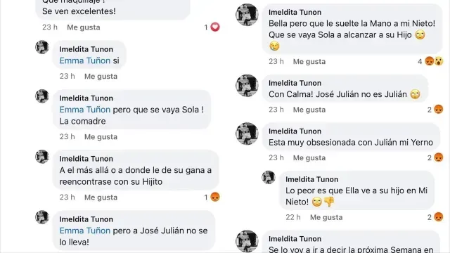Consuegra de Maribel Guardia la critica en Facebook