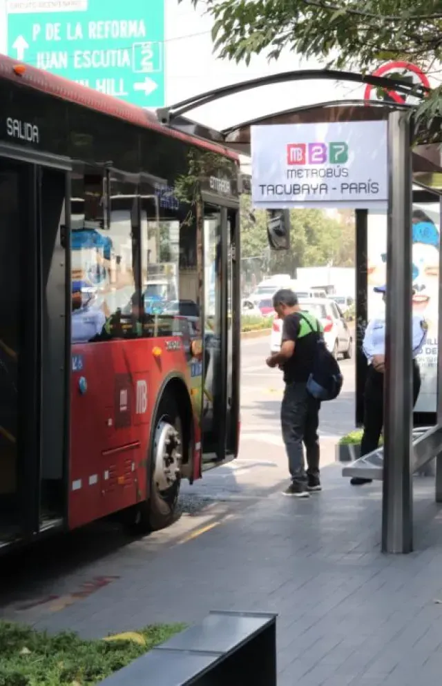 Metrobús Tacubaya a Reforma