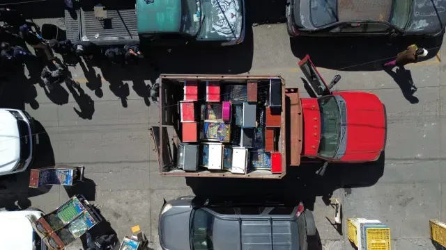 Aseguran máquinas tragamonedas en Morelia, Michoacán