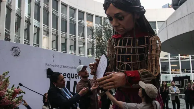 Las muestras de afecto no se hicieron esperar para 'La Pequeña Amal'