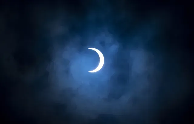 Eclipse anular de Sol visto desde Costa Rica