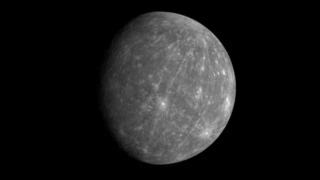 Mercurio, primer planeta del sistema solar, tendría condiciones para la vida
