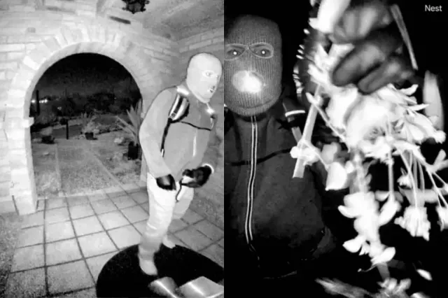 FBI publica imágenes de persona enmascarada. Foto: AP