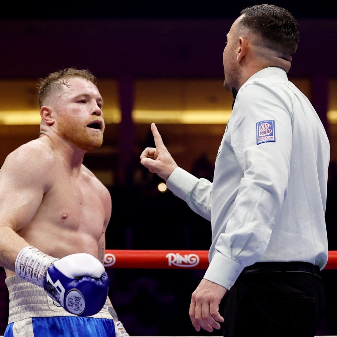 “Canelo” Álvarez lleva varios meses sin subirse al ring, debido a una lesión en el codo. Foto: Reuters