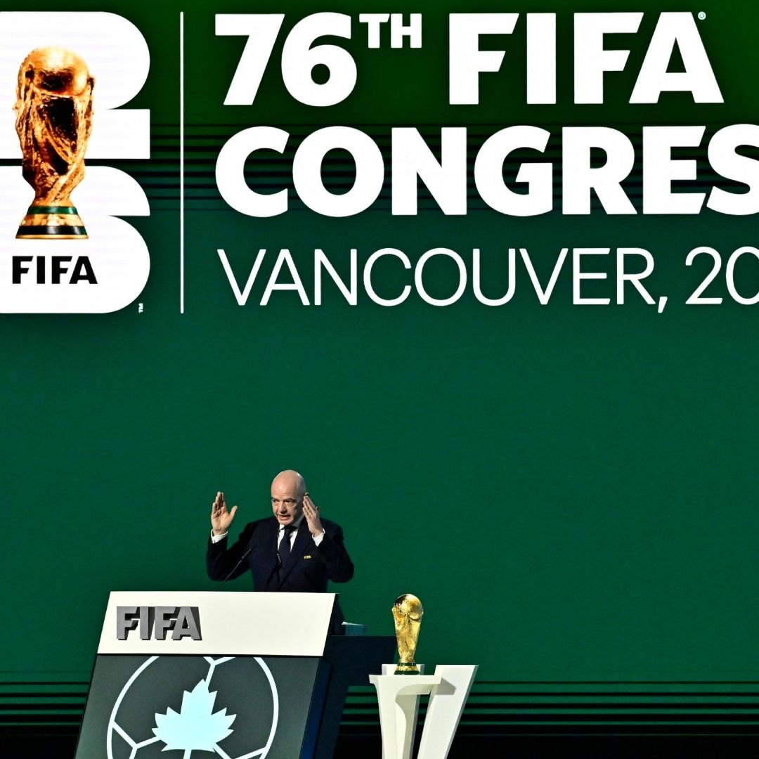 Infantino habló sobre la asistencia de Irán al Mundial 2026 durante el Congreso de la FIFA. Foto: Reuters