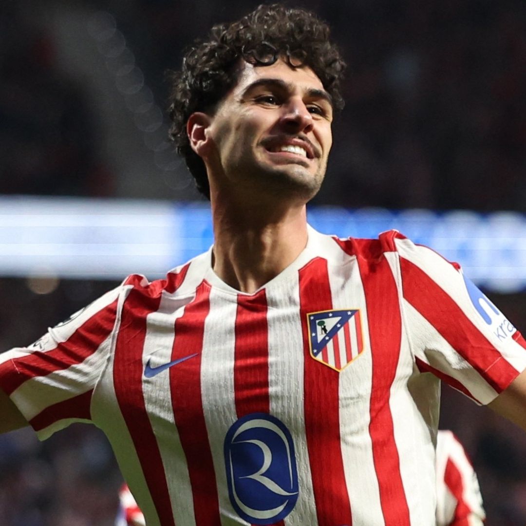 El futbolista Johnny Cardoso se lesionó durante un entrenamiento con su equipo, el Atlético de Madrid. Foto: Reuters