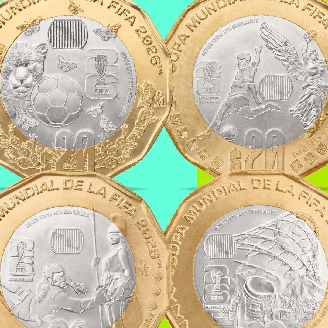 Banxico Lanza Monedas Conmemorativas del Mundial 2026: ¿Cómo Son y a Partir de Qué Día Salen?