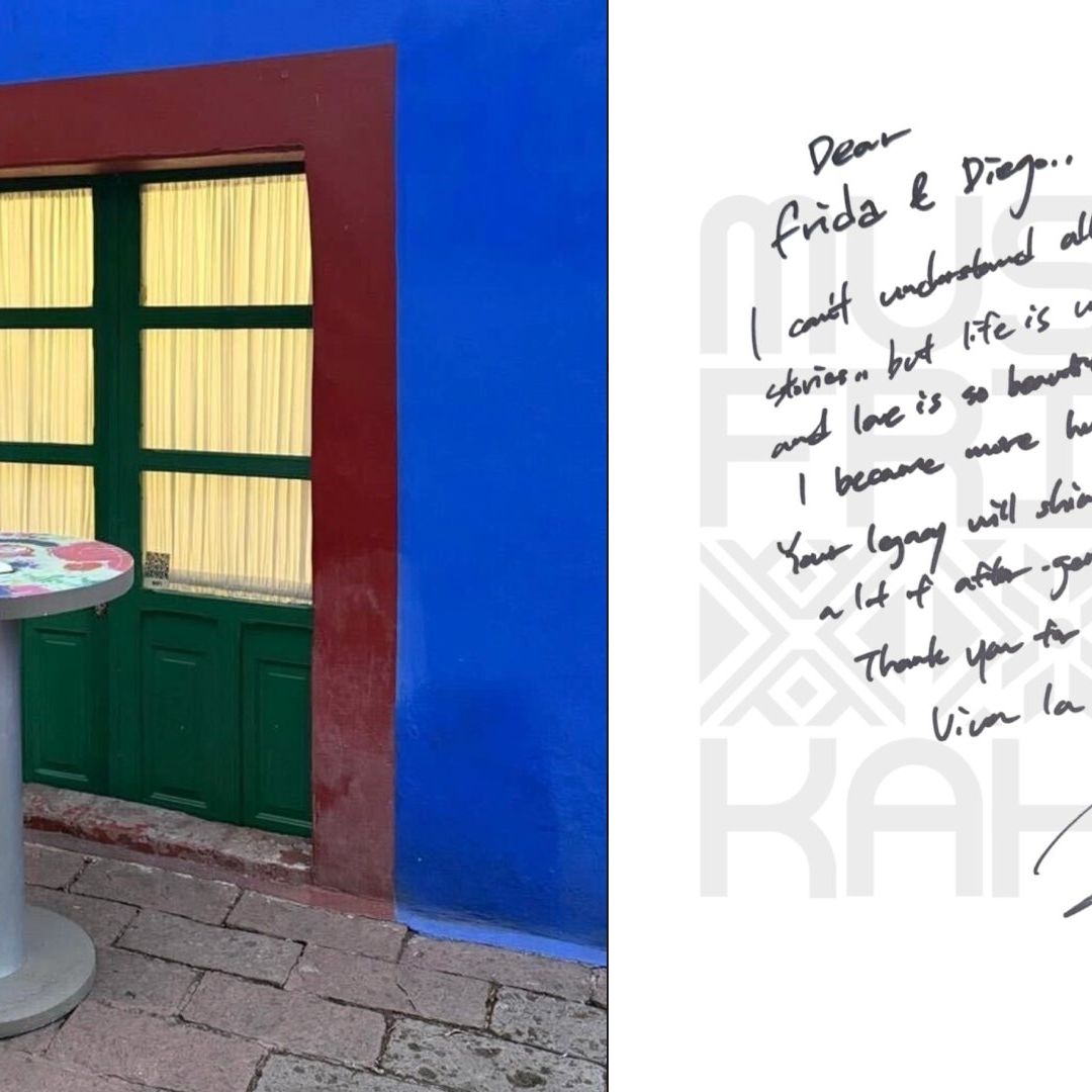 RM de BTS Recorrió la Casa Azul de Frida Kahlo en Coyoacán y Dejó Este Mensaje para México