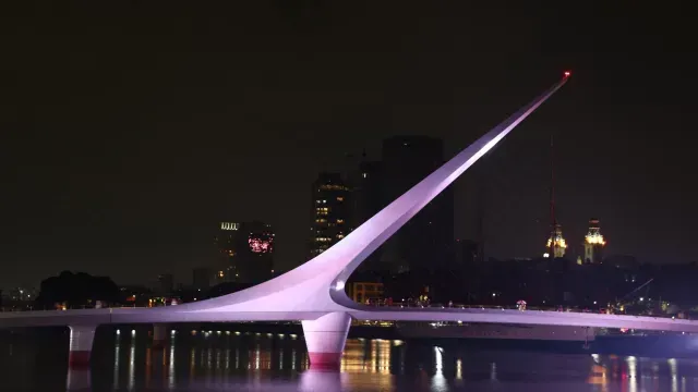Hora del planeta en Argentina. Foto: AFP