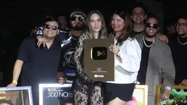 A la presentación del disco de Belinda asistieron Kenia Os y Danna. Foto: Cuartoscuro