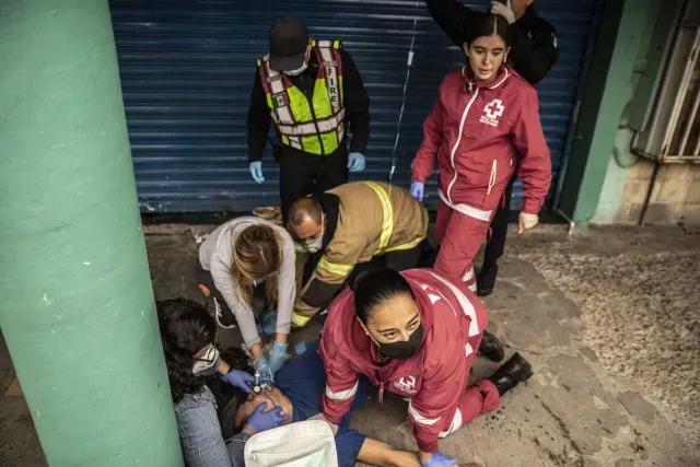 Persona con sobredosis de fentanilo atendida en Tijuana