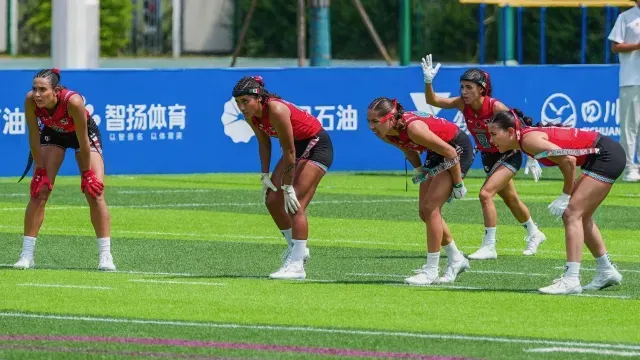 Selección femenil de flag football vence a Japón