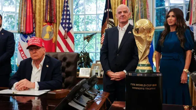 Conferencia de Trump por el sorteo del Mundial 2026