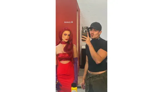 Azul Guaita en el Beliween 2025. Instagram: Ariel Peimbert