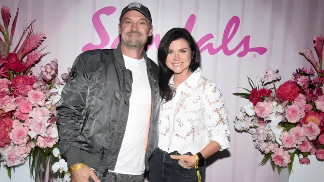 Brian Austin Green y Tiffani Amber Thiessen, 30 años después.