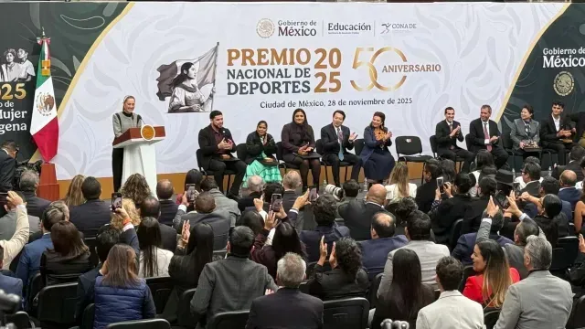 Entrega del Premio Nacional de Deportes 2025 en Palacio Nacional. Foto: N+