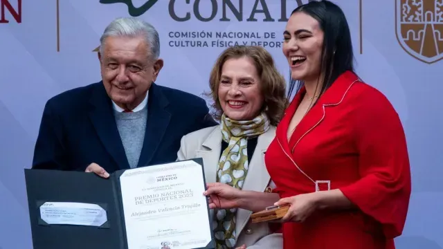 Ale Valencia recibe el Premio Nacional del Deporte 2023